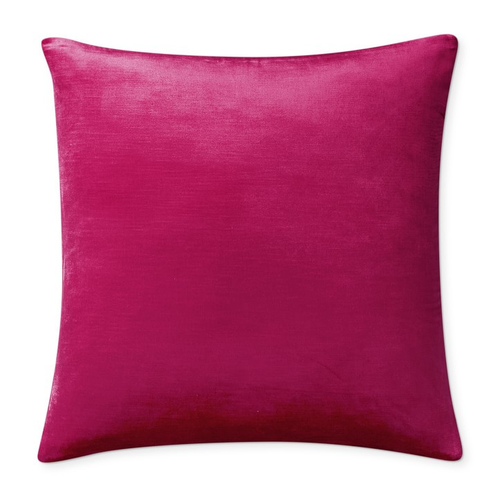 Solid Velvet Pillow Cover | Williams-Sonoma
