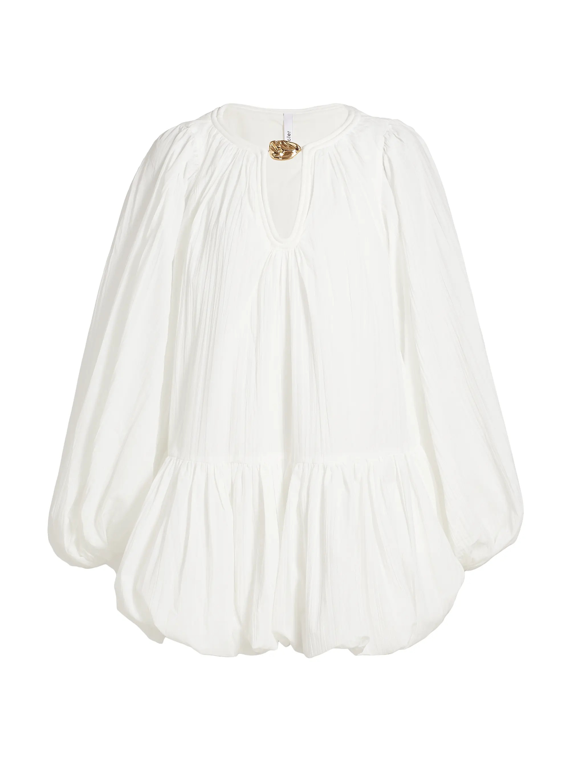 Radmoor Bubble-Hem Minidress | Saks Fifth Avenue