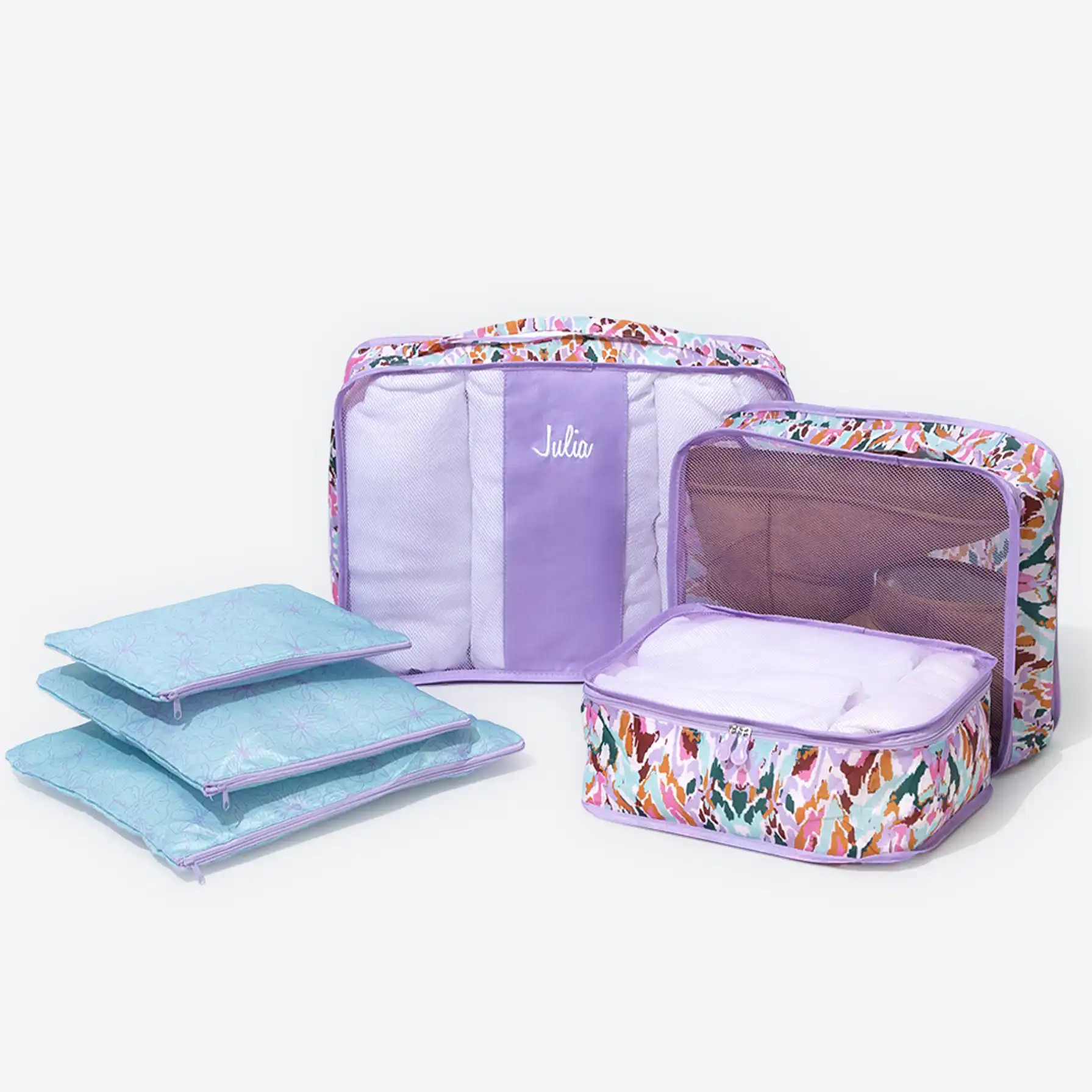 Monogrammed Packing Bag Set | Marleylilly