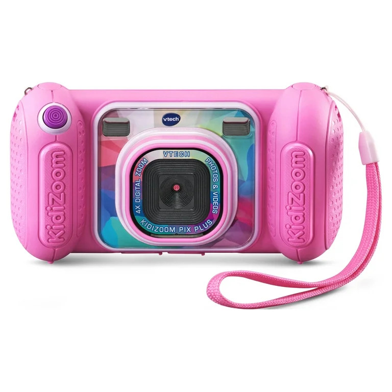 VTech KidiZoom Camera Pix Plus (Pink) with Panoramic and Talking Photos | Walmart (US)