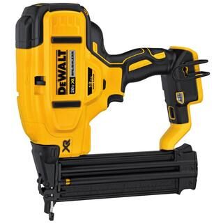 20V MAX XR Lithium-Ion Cordless 18-Gauge Brad Nailer (Tool Only) | The Home Depot