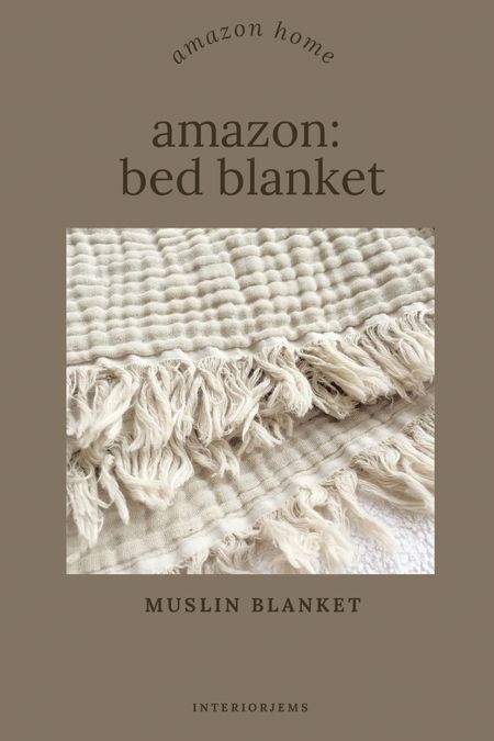 Only $57 for a king bed blanket from Amazon, muslin blanket, organic cotton, sofa, blanket, kids, bed, blanket, lots of sizes and colors available. I would highly recommend this.

#LTKSaleAlert #LTKHome #LTKStyleTip