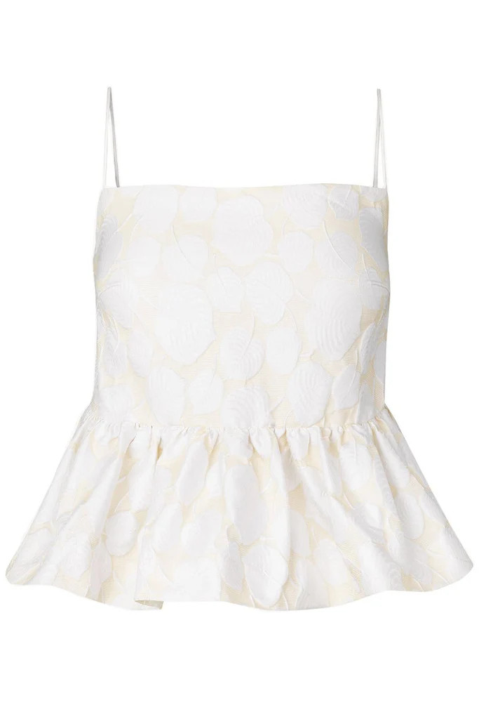 Grant Top in Warm White | Hampden Clothing