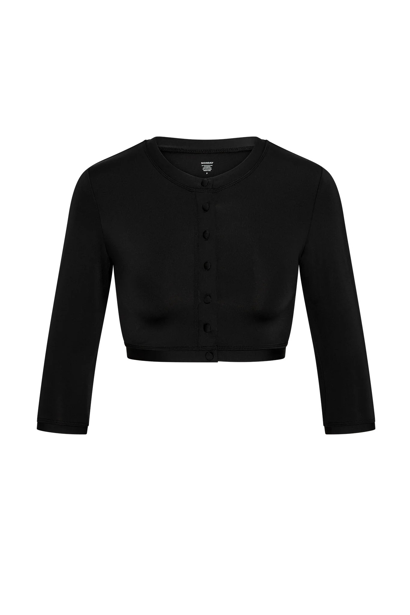 Crete Swim Cardi - Black | Monday Swimwear