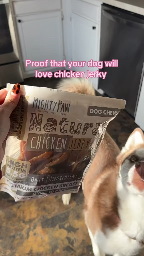Who knew they made chicken jerky for dogs! 

 #LTKdayinmylife #LTKfoodie #LTKSaleAlert