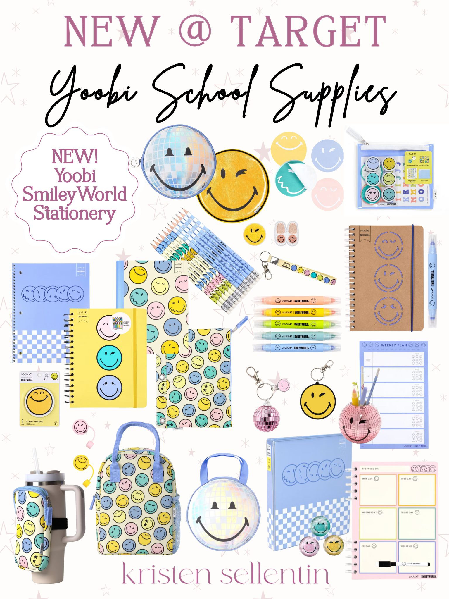NEW @ Target! Yoobi SmileyWorld Stationary! 

 

#LTKSeasonal #LTKKids