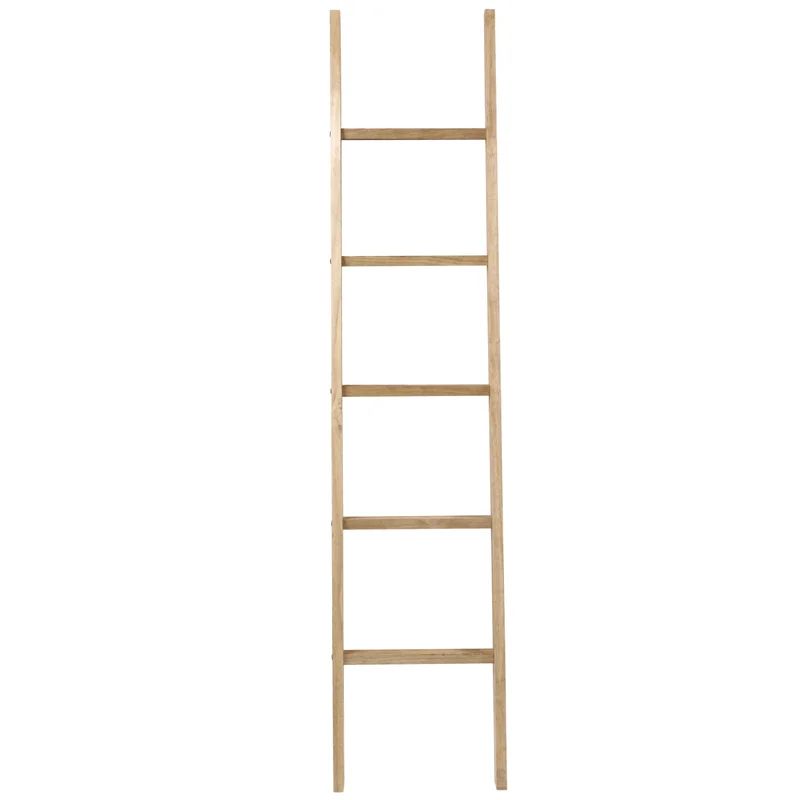 Wood 6.4 ft Blanket Ladder | Wayfair Professional