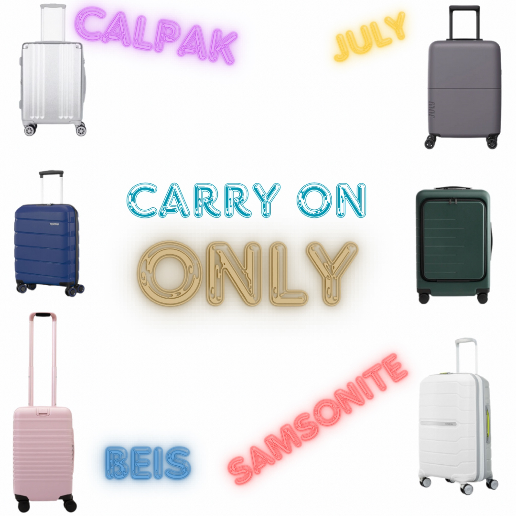 Popular favorites among carry-on luggage. 

#LTKSeasonal #LTKTravel #LTKFindsUnder100