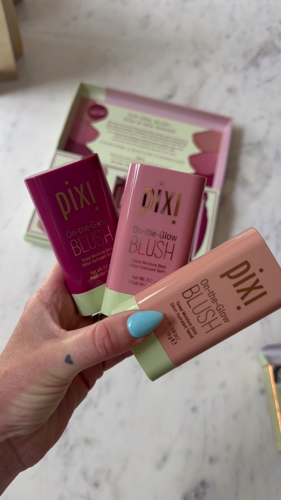 Pixi just released new shades of their viral on the glow blush sticks, beauty and skin care for busy moms, and target beauty, fines, drugstore, beauty makeup for moms