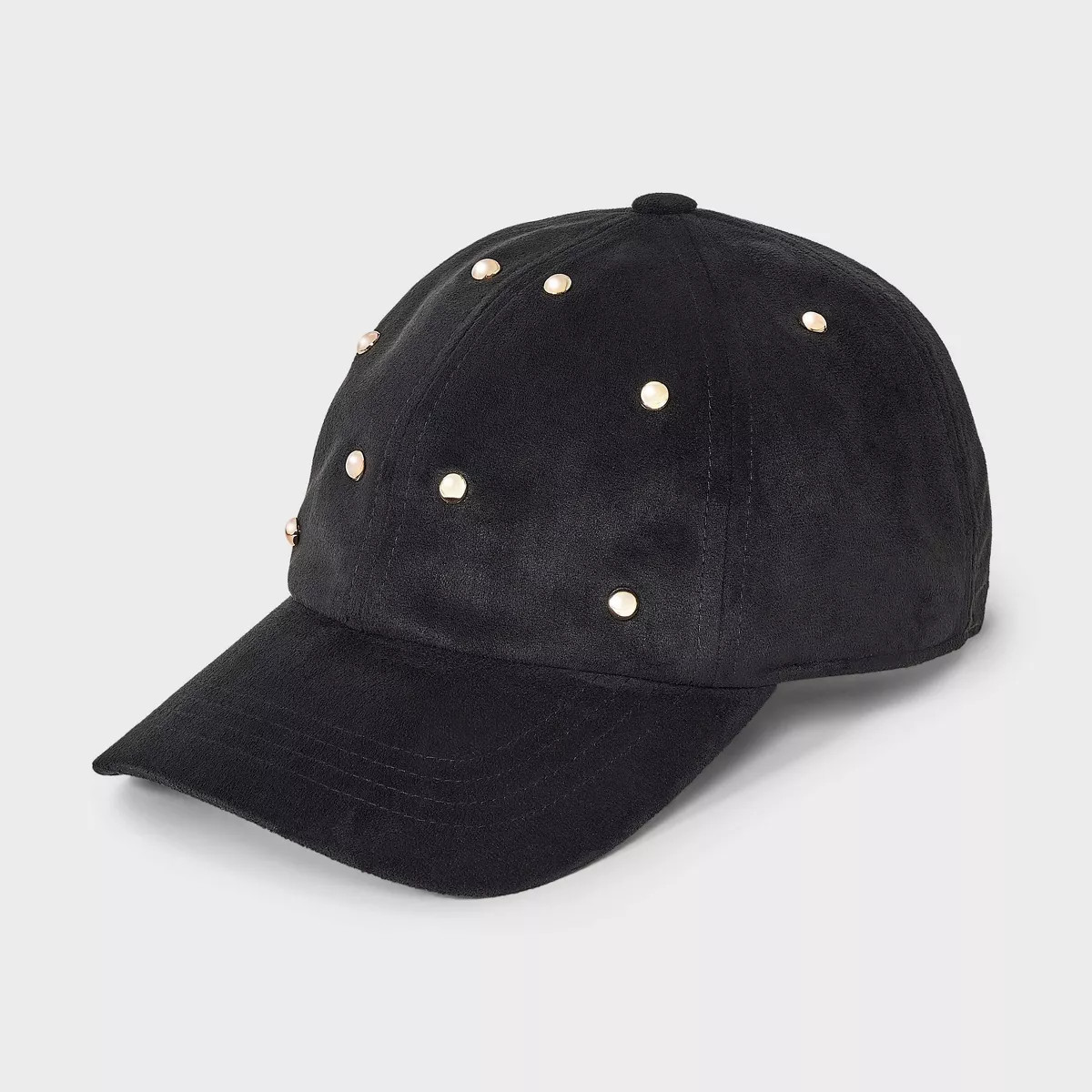 Suede Baseball Hat - Universal Thread™ Black | Target