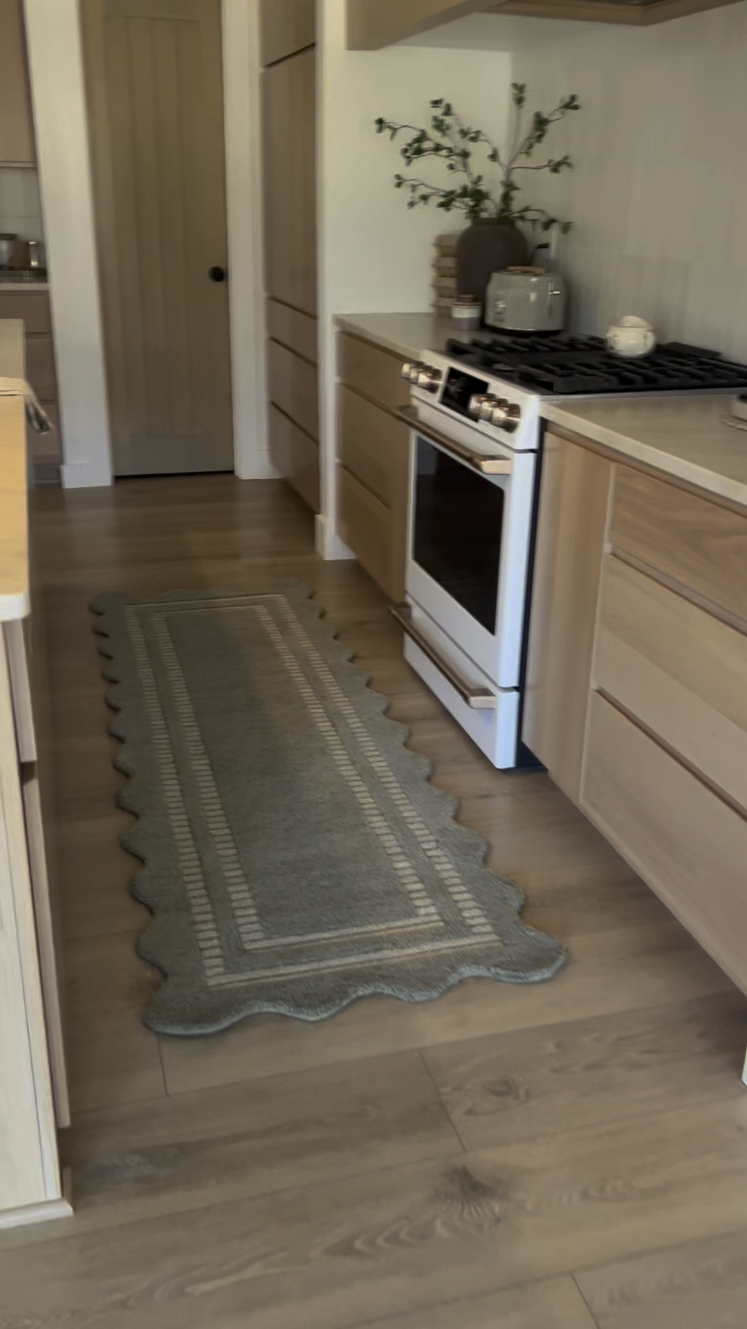 Rug Goals! Get ready to obsess. 🤩

My newest rug find adds a romantic touch! Soften your space with this gorgeous scalloped edge beauty! 🪄

Honestly it transformed the room and gave it such a different feel. The scallop just brings that elegance! 🥹 ✨

This is the Chris Loves Julia x Loloi Scottie in Color Olive / Pebble. I’ve only had the rug a week. It’s thick and soft under foot. My only complaint is - like any other CLJxL rug I’ve purchased — it sheds. I’m hoping it stops because it’s in the kitchen and I love it 😭

So far it’s minor but still shedding is so annoying. Anyways. I’ll tag it on my LTK or you can comment to let me know you want a link 🔗 and I’ll send it to you from Amazon. 

#ScallopedEdgeRug #HomeDecor #RugInspiration #InteriorDesign #HomeMakeover

#LTKCyberWeek #LTKGiftGuide #LTKHome