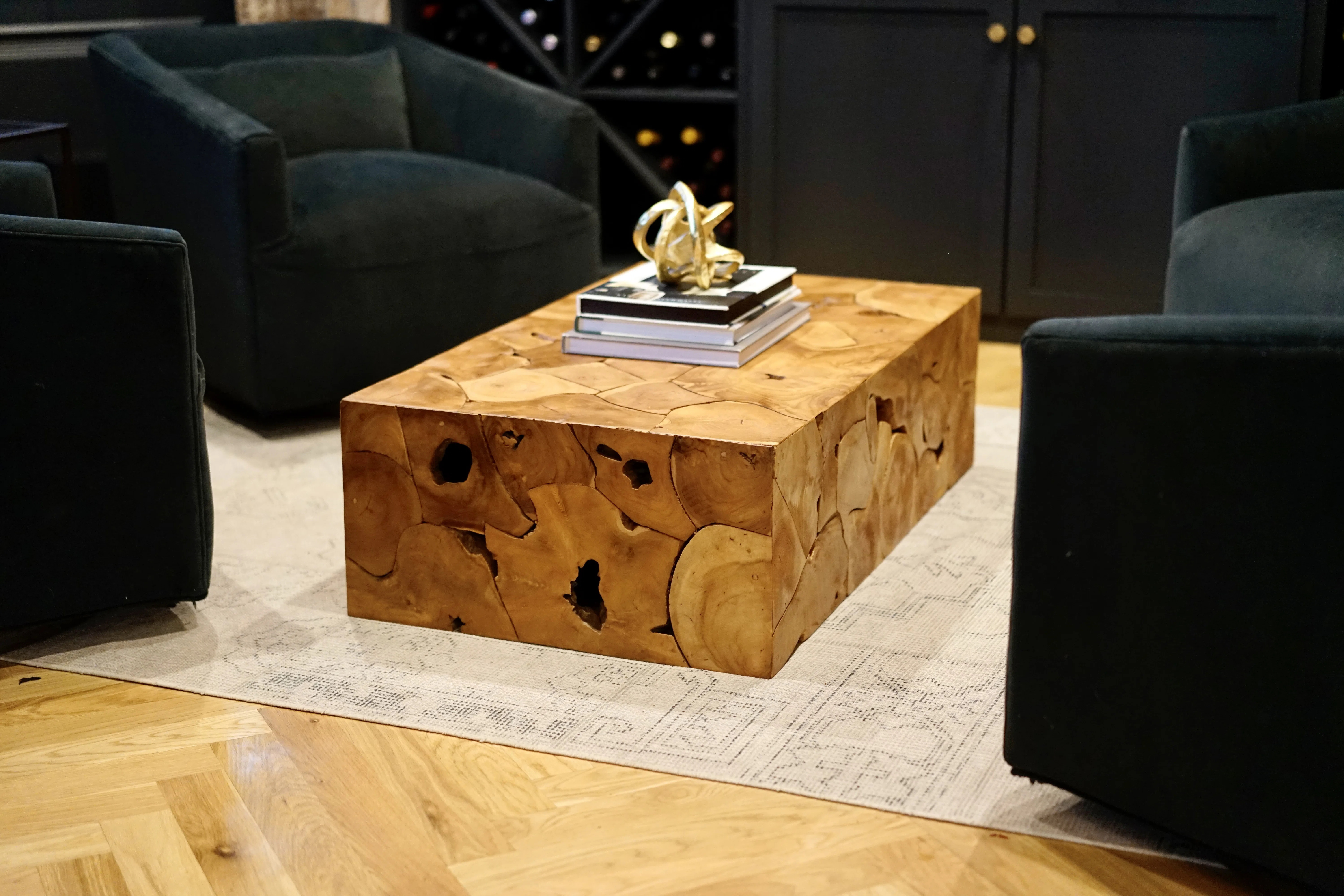 Dinchen Solid Wood Coffee TableSee More byLoon Peak® | Wayfair North America