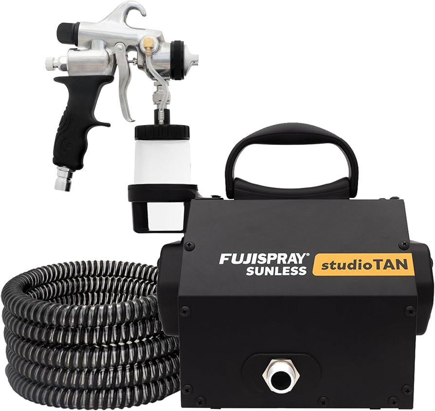 Fuji Spray Sunless 2100 studioTAN HVLP Spray Tan System with TAN7350 Bottom Feed Applicator | Amazon (US)