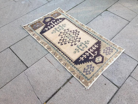 1.6 x2.9ft. Small Vintage Rug  Small Area Rug Oushak Small | Etsy | Etsy (US)