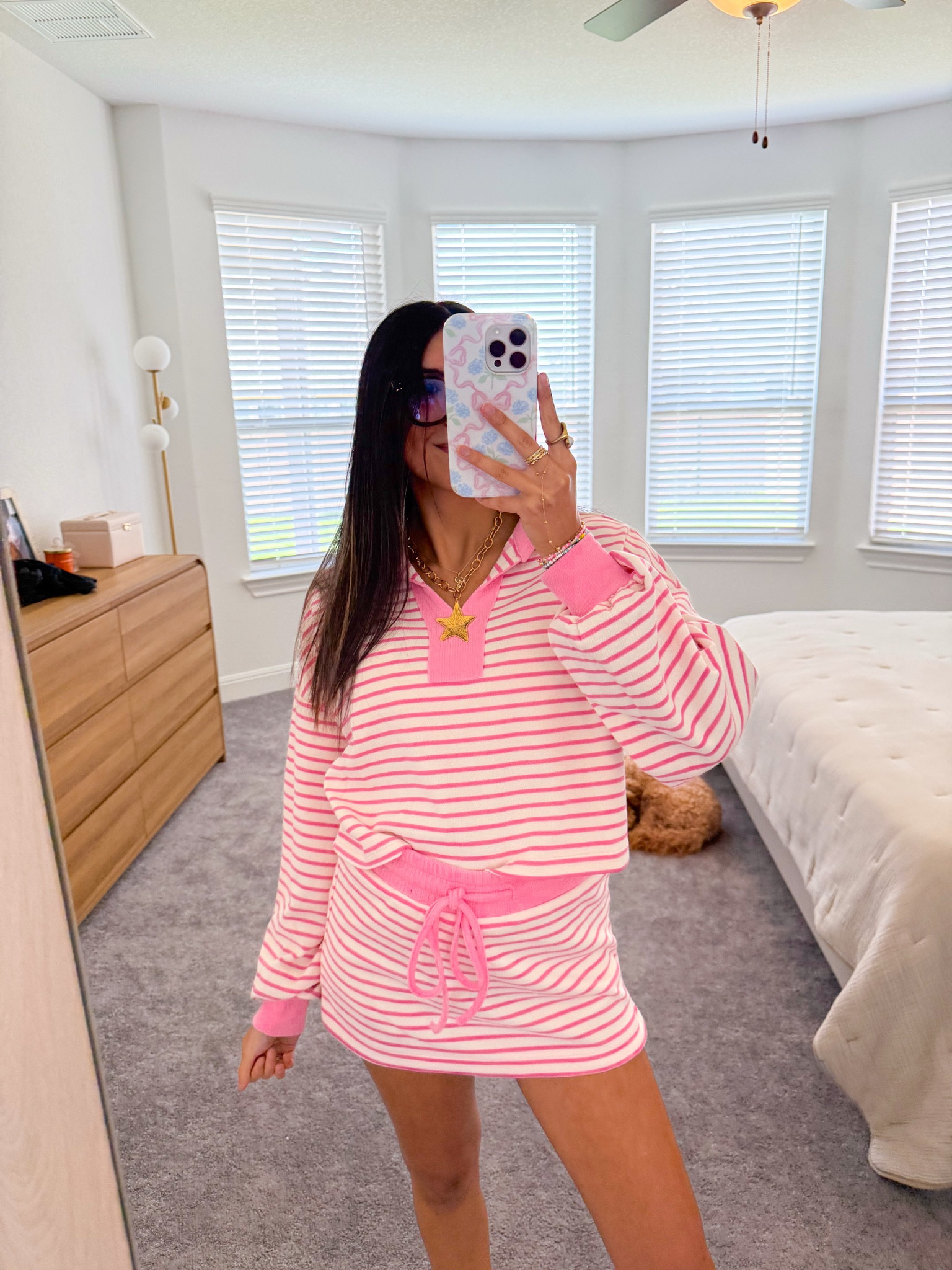 Striped set from @shopheylovely on insta 💕 
Wearing a size medium 