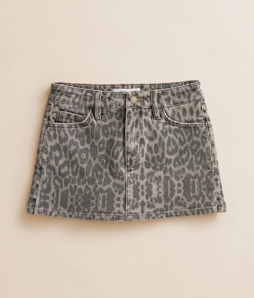 Girls - Claudia Leopard Mini Skort | Buckle