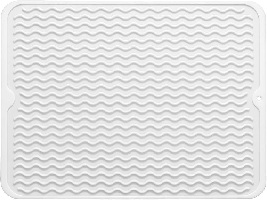 MicoYang Silicone Dish Drying Mat for Multiple Usage,Easy clean,Eco-friendly,Heat-resistant Silic... | Amazon (US)
