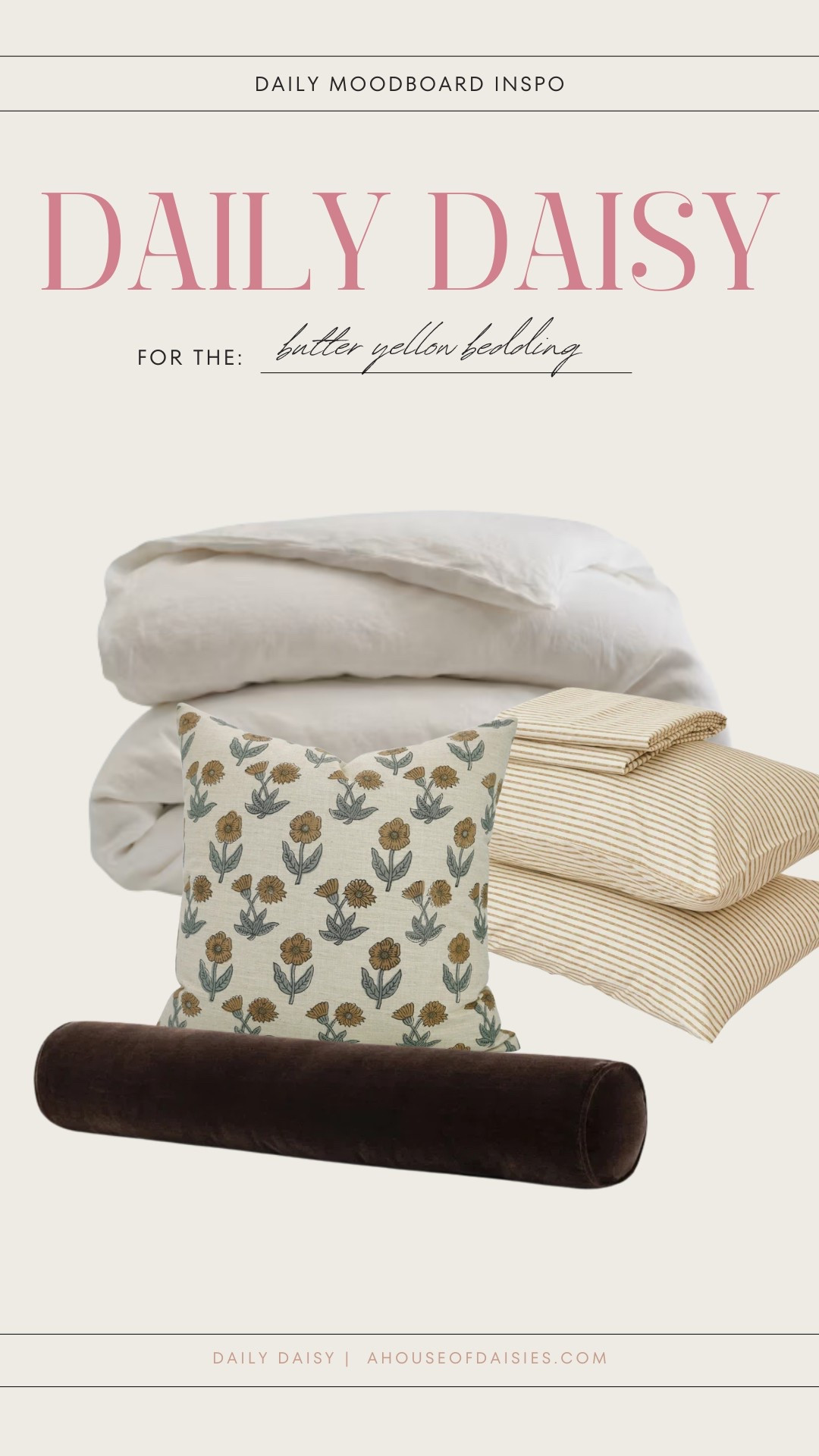 Butter yellow decor, butter yellow bedding, neutral bedding, spring bedding, spring decor 

#LTKHome #LTKStyleTip #LTKFindsUnder50