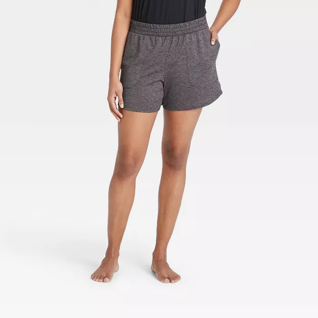 Women's Mid-Rise Knit Shorts 5" - All in Motion™ | Target