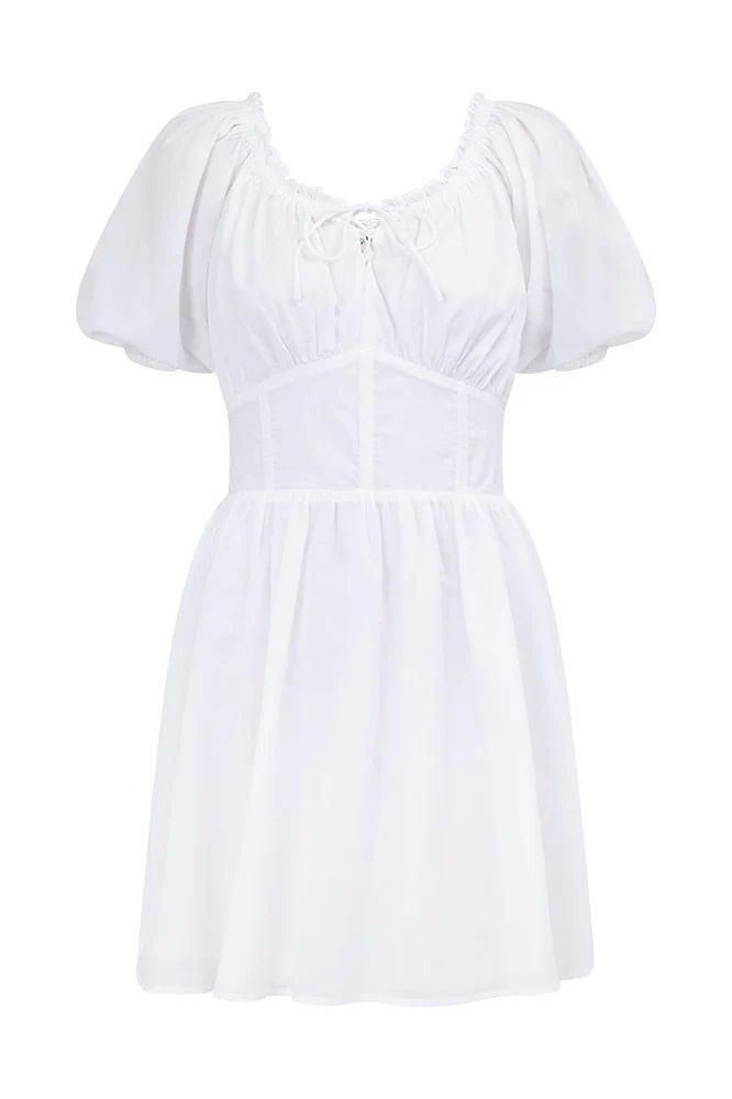Nyrobi Dress - White | SABO SKIRT (Global)