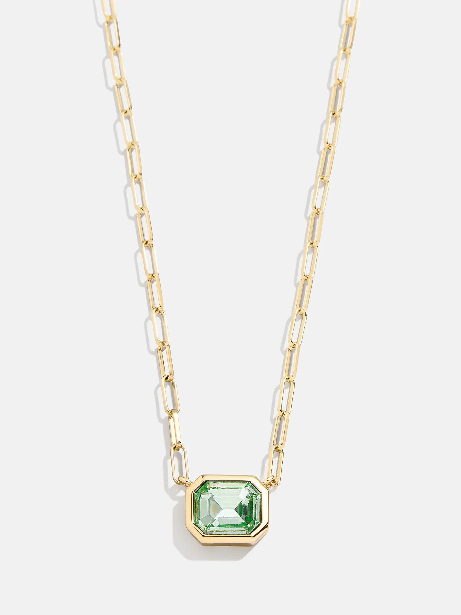 Blythe Gemstone Necklace - Peridot | BaubleBar (US)