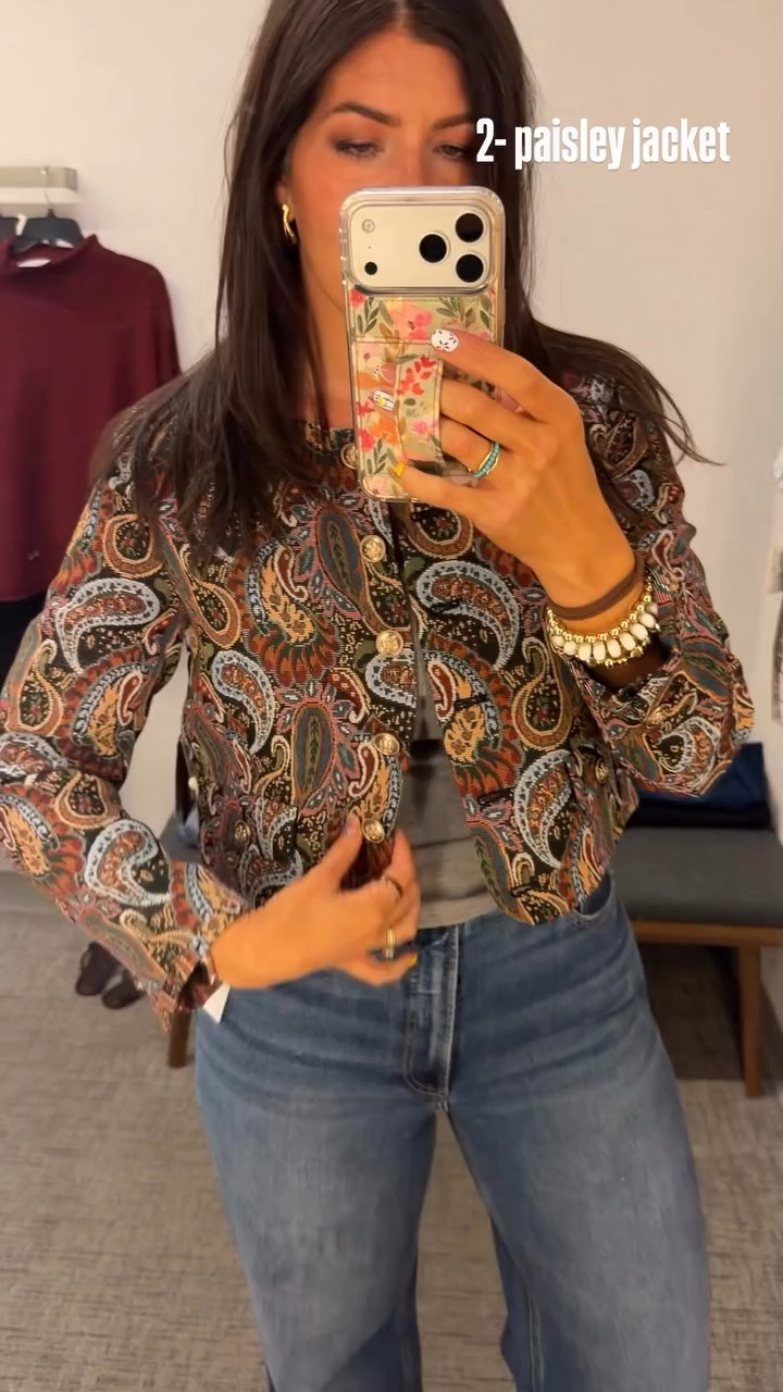 2- paisley jacket