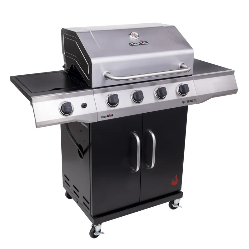 Char-Broil Performance Series 4-Burner Liquid Propane Gas Grill, Black & Stainless | Wayfair North America