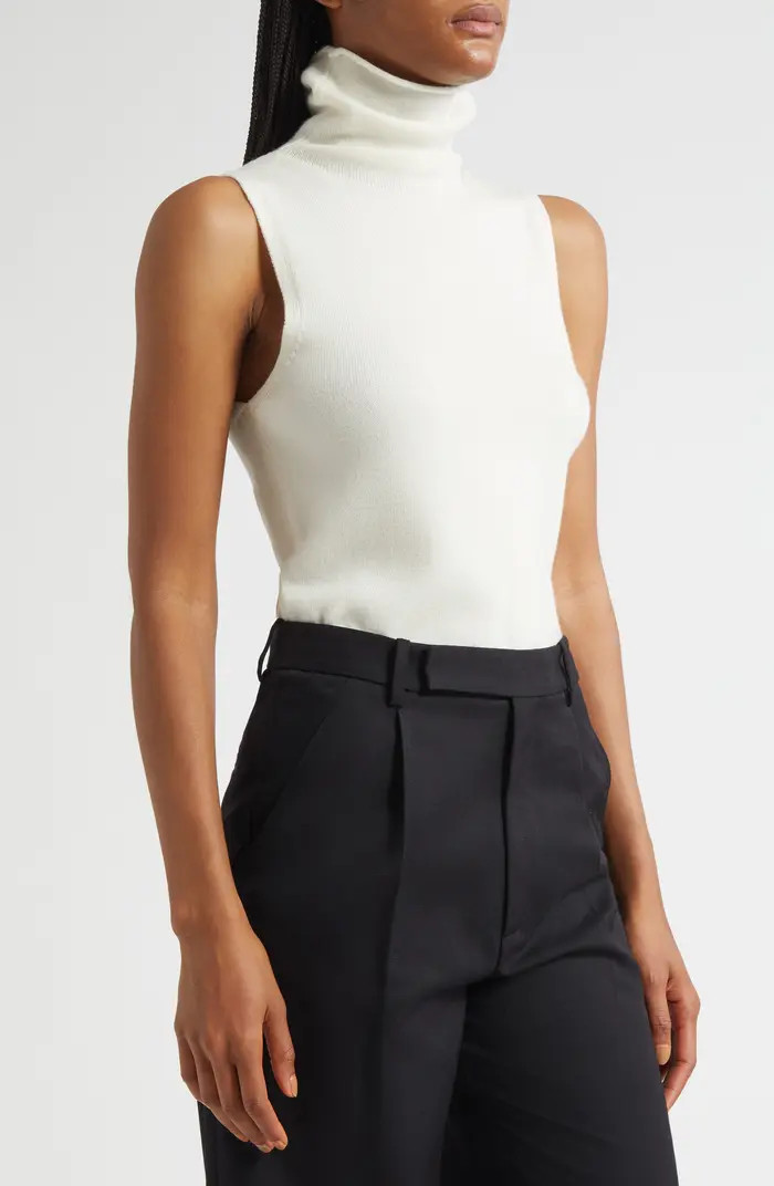 Canal Sleeveless Merino Wool Sweater | Nordstrom