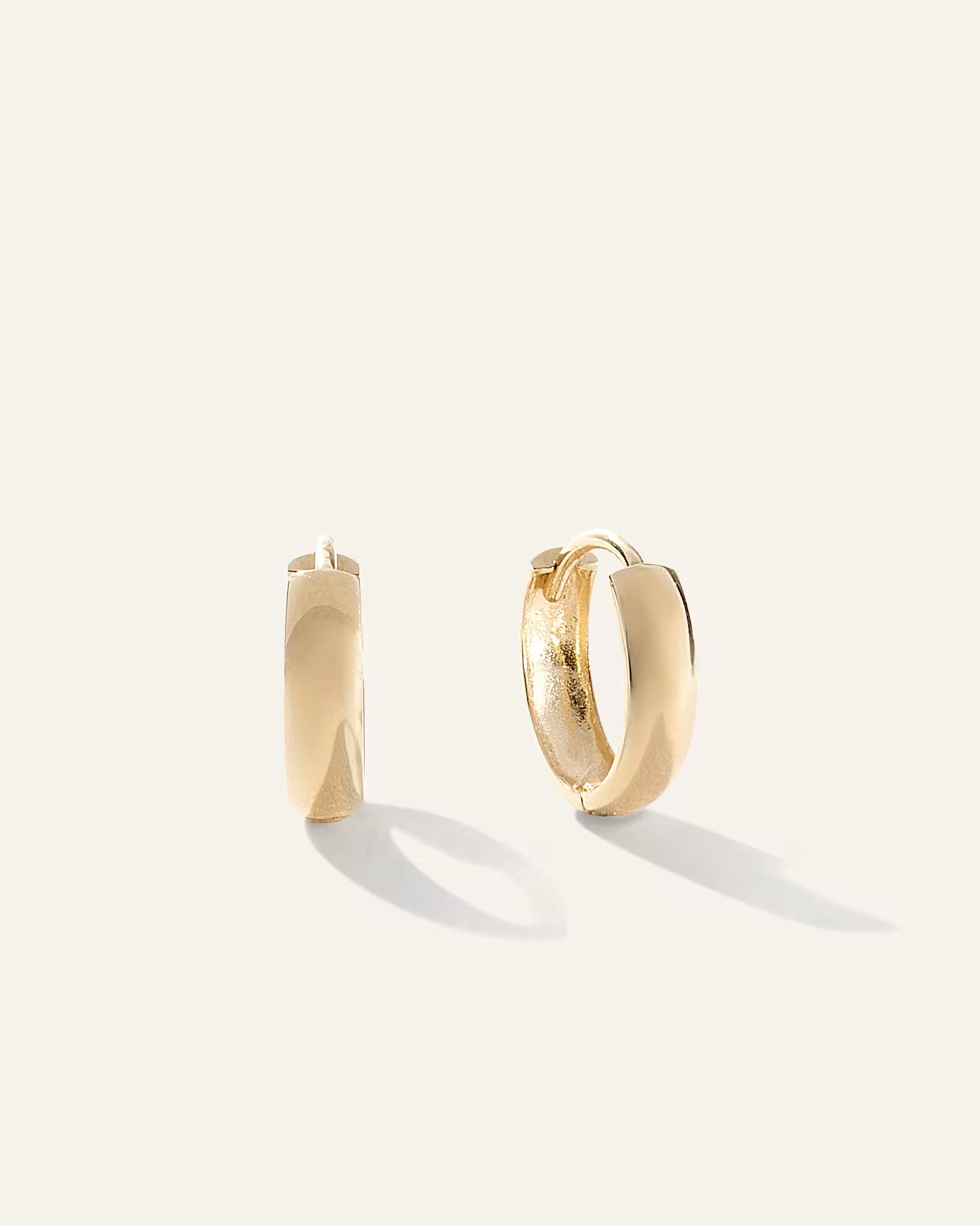 14K Gold Bold Hoops in Yellow Gold | Quince
