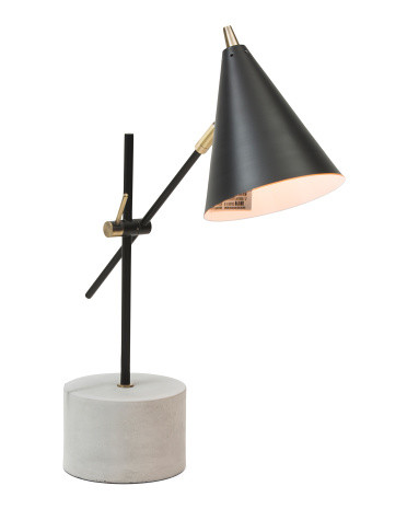Concrete Base Task Lamp | TJ Maxx