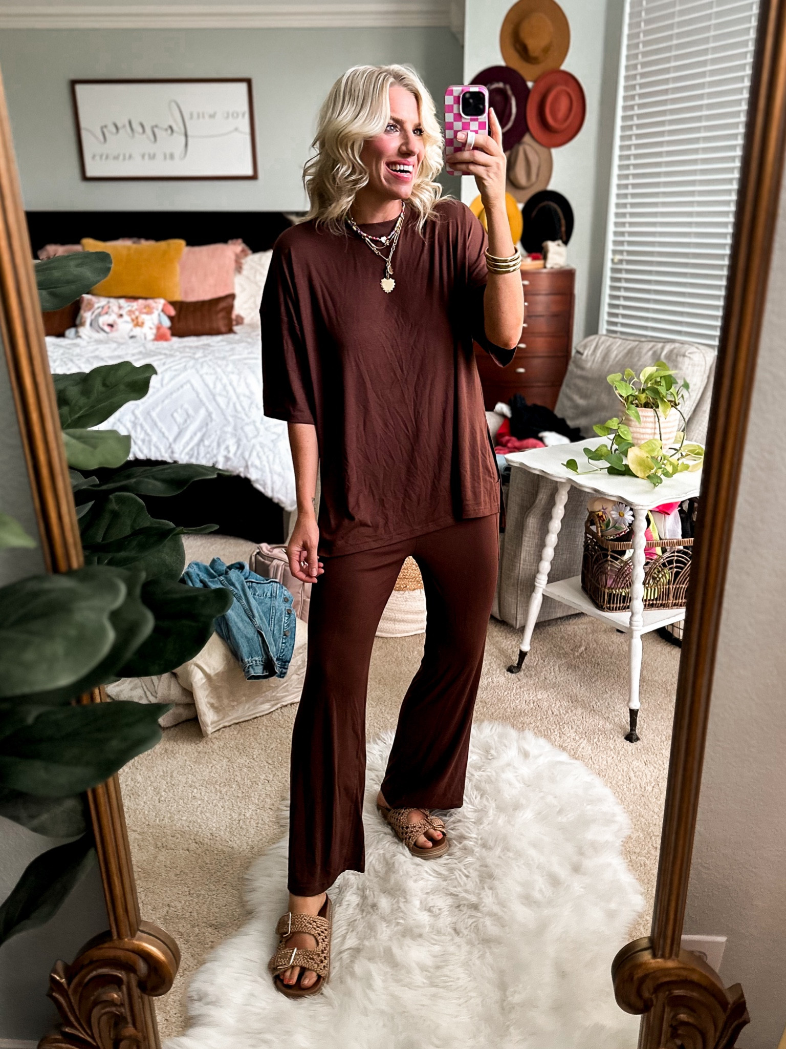 One of my fav Amazon travel sets to date! It’s also great for post surgery and post partum. Toss in a denim jacket and sneakers and teachers you can totally rock this at school! Fits tts + comes in tons of colors. This is light coffee ☕️ 🤎

#LTKStyleTip #LTKFindsUnder50 #LTKTravel