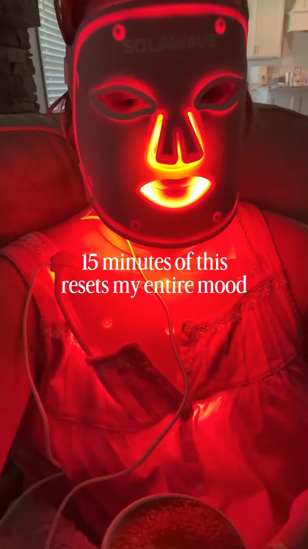 15 minutes of quiet with coffee, red light therapy, a good book and a foot massage is game changing. Although my mask does all its hard work in 3 minutes which is so nice.

#LTKmorningroutine #LTKselfcare #LTKmomlife