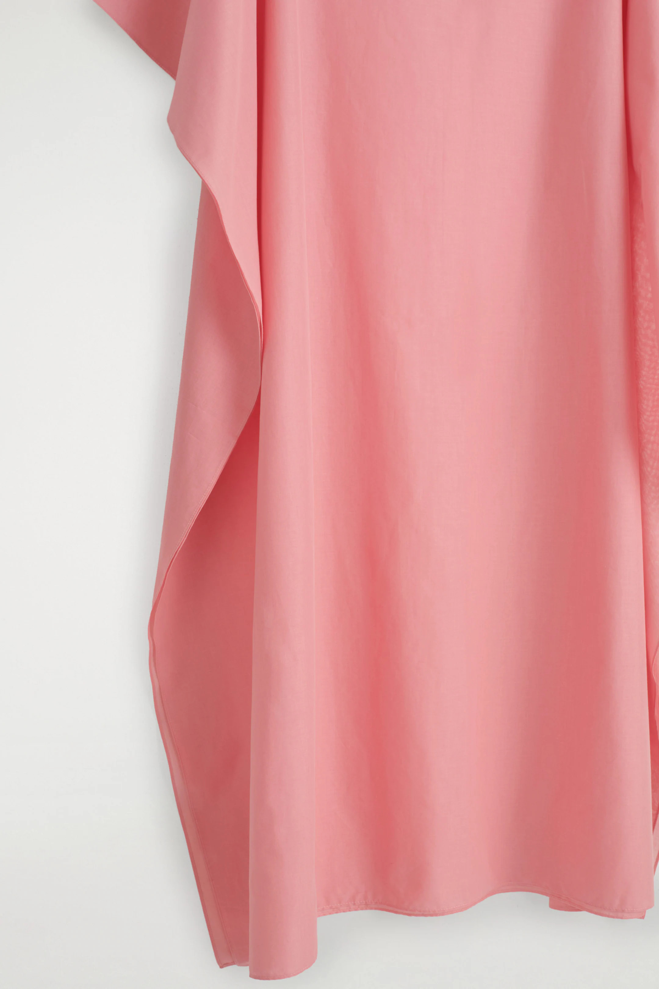 DRAPED COTTON KAFTAN - PINK | COS | COS (EU)