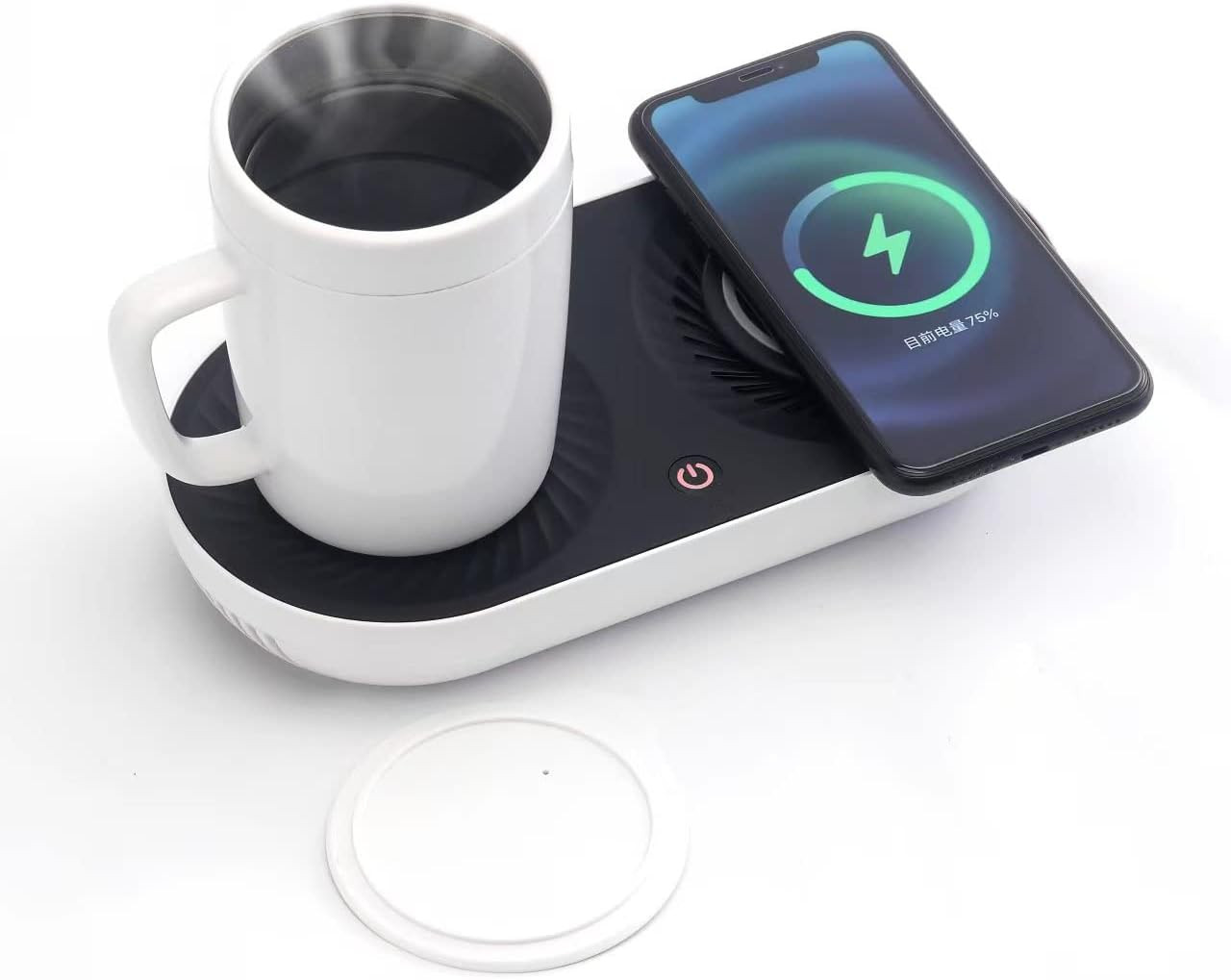Coffee Mug Warmer, MINXUE Drink Cooler with Wireless Charger for Home Office Desk Use,Warming, C... | Amazon (US)