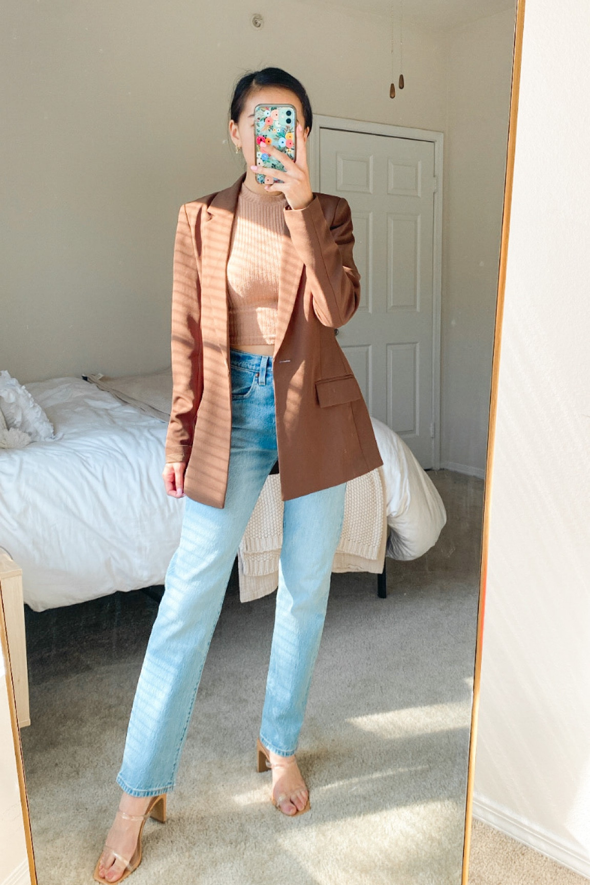 Blazer (XXS), jeans (25), Levi’s jeans, Levi’s denim, workwear, brown blazer, amazon fashion, amazon outfit, date night outfit 



#LTKworkwear #LTKSeasonal #LTKunder50