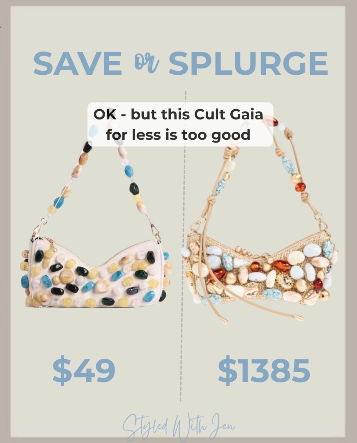 Cult Gaia Vs Amazon 
This one is so good!

#LTKcanada #LTKbag #LTKstyletip