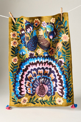 Turkey Harvest Dish Towel | Anthropologie (US)
