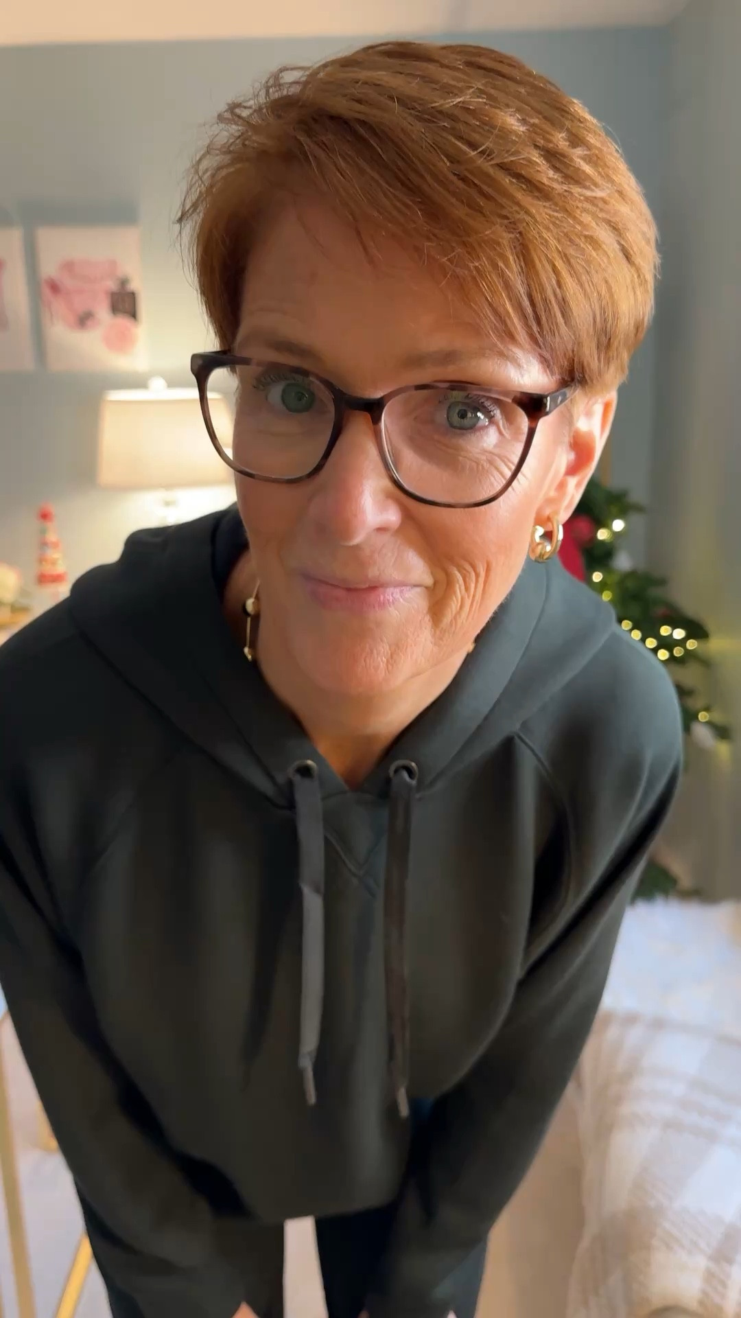 New in from Spanx
New Essex green AirEssentials hoodie size large
New Sky soft joggers also Essex green size medium tall

Hi! For reference, I am 55 years old, I am 6’1”. I have a 35” inseam. I wear a small or medium in most tops, an 8 or a 10 in most bottoms, an 8 in most dresses, and a size 9 shoe. 

Make sure to subscribe to my newsletter found in my bio so you don’t miss on out on my must have favorites! And download the LTK app, follow my LTK shop, and favorite this post or your favorite items to get notified when they go on sale!

Over 50 fashion, tall fashion, workwear, everyday outfits, timeless outfits, Classic Outfits

Holiday party outfit, holiday dress, winter outfit, travel outfit, gift guide, gift guide for her, gift guide for him, stocking stuffers, Christmas decor, Christmas tree, leopard jeans, ballet flats, gift guides, wedding guest, vacation outfit, travel essentials, organization


#LTKActive #LTKOver40 #LTKStyleTip