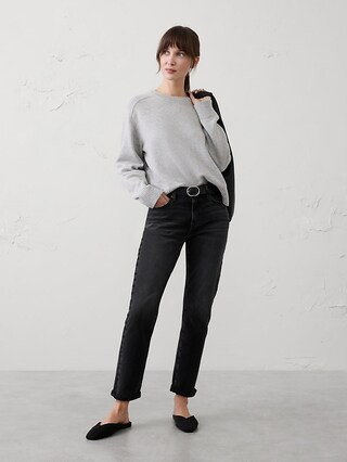 Girlfriend Mid-Rise Jean | Banana Republic Factory