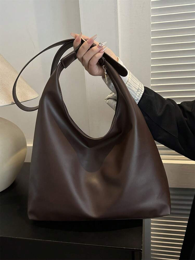 Women's Large Shoulder Tote Bag, New Fashion Design, Chic & Stylish, New Fashionable Big Bags For Women | SHEIN