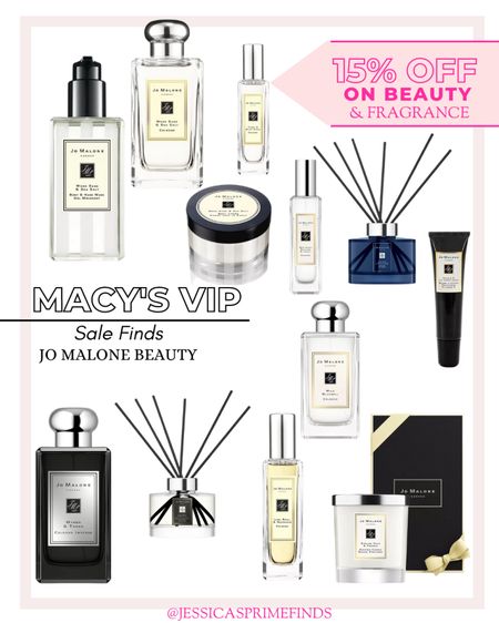 Jo Malone on sale - MACY’S VIP SALE use code ‘VIP’ - beauty 15% off - too faced tarte Anastasia Beverley hills mac Jo Malone Tom ford Clinique Estée Lauder and so many more makeup brands on sale 

30% off select items from free people on sale, Nike, adidas, and so much more 

#LTKsalealert #LTKhome #LTKbeauty