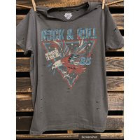 Rock N Roll Festival 1980's Distressed Unisex T Shirt | Etsy (US)