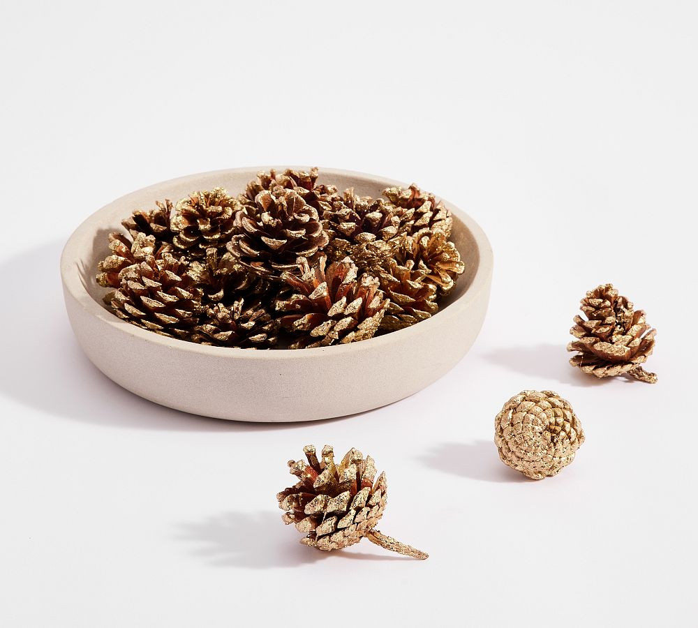 Golden Pinecones | Pottery Barn (US)