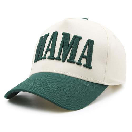 YQZUWUXE Mothers Day Outfits for Women, Green Snapback Trucker Hat, Mama Baseball Cap 2026 Summer Fashion, Pregnancy Gifts Mom Clothes | Amazon (US)