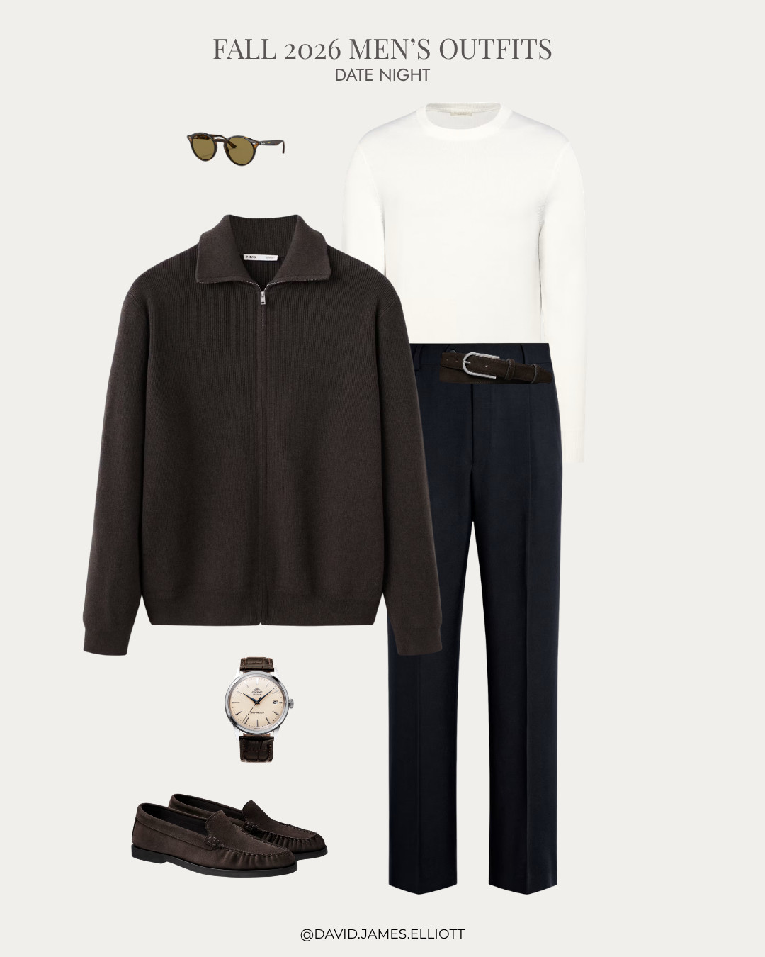 Smart casual date night outfit fall 2026 for men.  

 #LTKMens