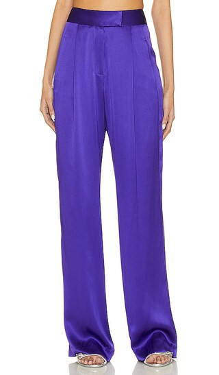 Wide Leg Trouser in Violet | Revolve Clothing (Global)
