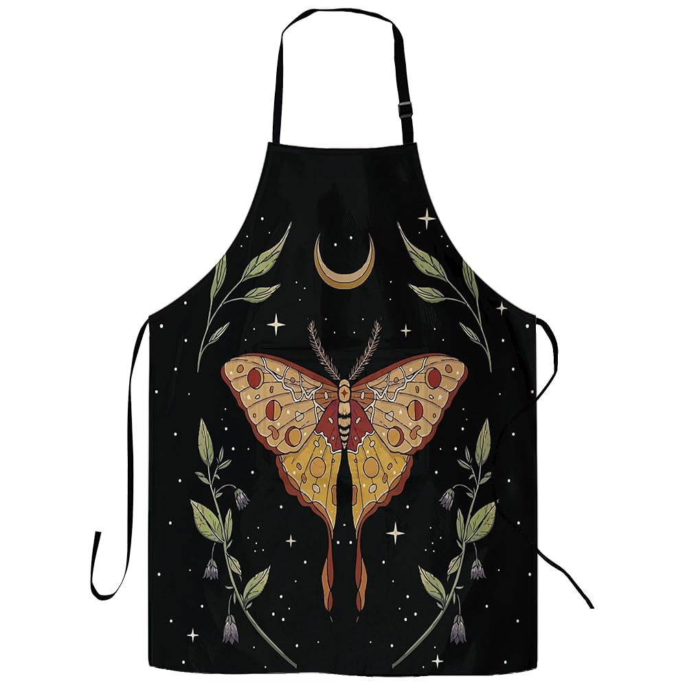 Apron, Stocking Stuffers Bib Apron with Adjustable Neck for Women, Suitable for Home Kitchen Cook... | Amazon (US)