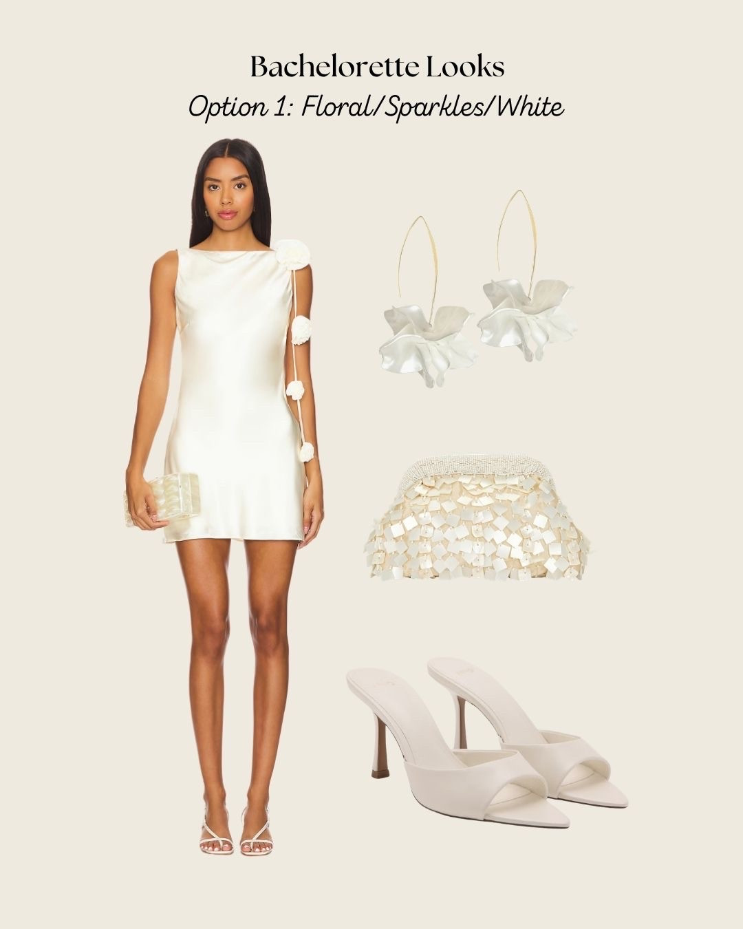 My girlfriend asked me for bachelorette dress and accessory options so thought I’d share them here too in case it provides inspiration for anyone planning outfits for their bachelorette!🤍

@Revolve 

White dress, bachelorette dress, white party, silk dress, pearl accessories 

#LTKWedding

#LTKWedding