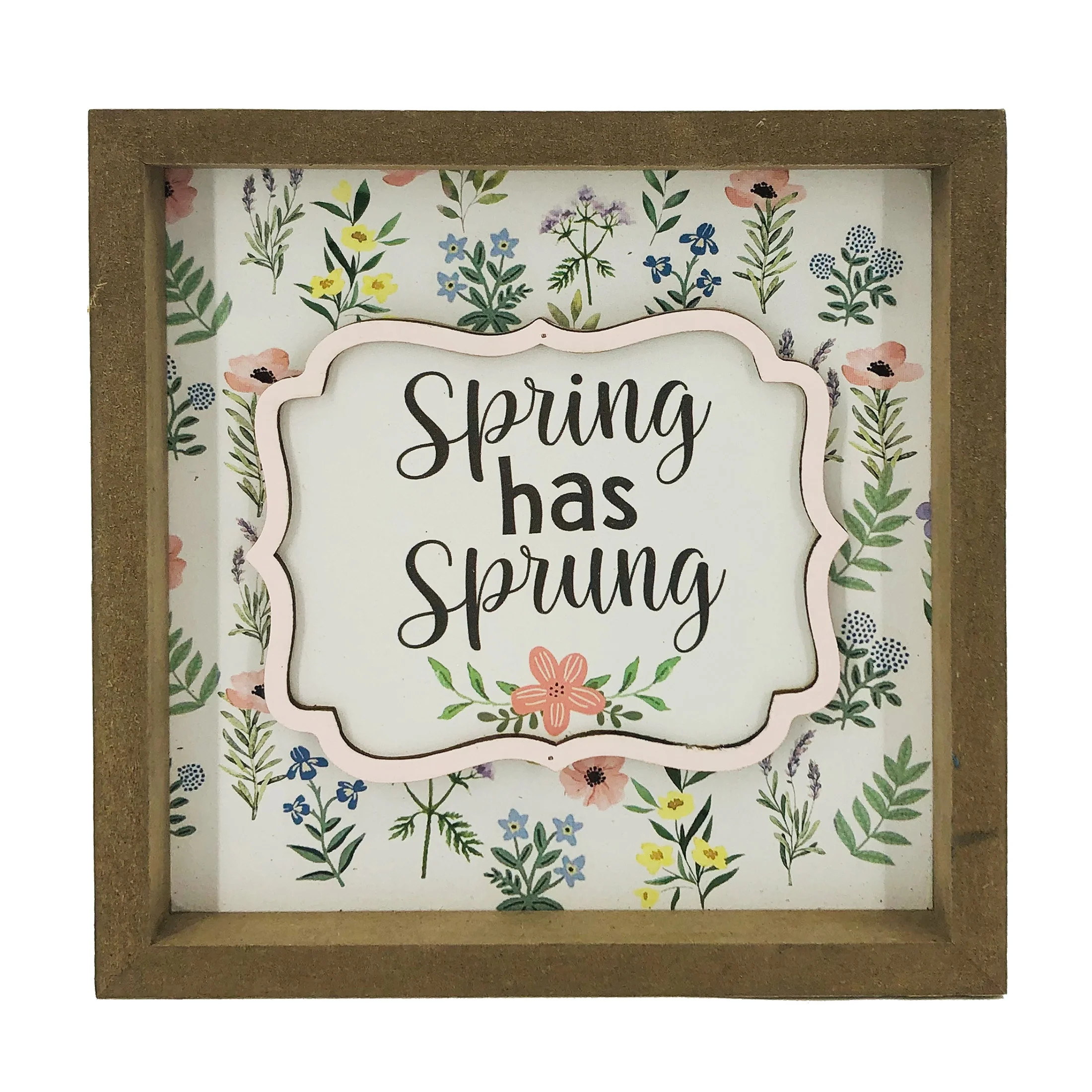 Way To Celebrate Spring has Sprung Sign - Walmart.com | Walmart (US)
