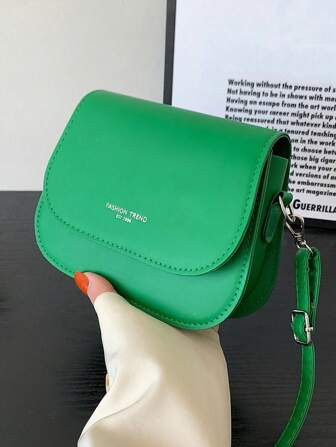 Vintage Zadel Crossbody-tas PU Vrouwen Luxe Ontwerp Klein Handtas En Handtassen Dames Reis Schoud... | SHEIN